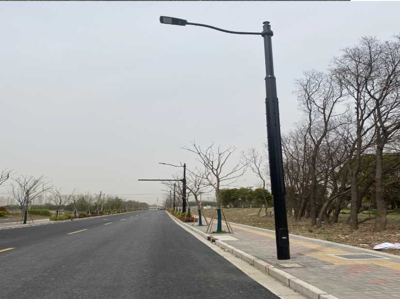 通海县上海综合杆 太阳能路灯工程